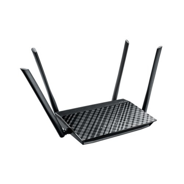 ASUS RT-AC1200 Dual-band (2.4 GHz / 5 GHz) Fast Ethernet Черный wireless router