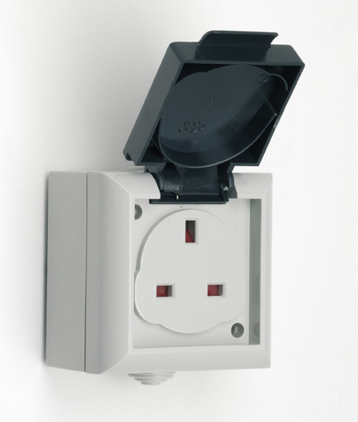 SMJ EP13SB Black,White socket-outlet