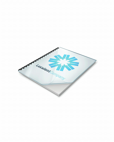 Swingline GBC Clear View Plastic Presentation Covers Letter Полипропилен (ПП) Прозрачный 100шт обложка/переплёт