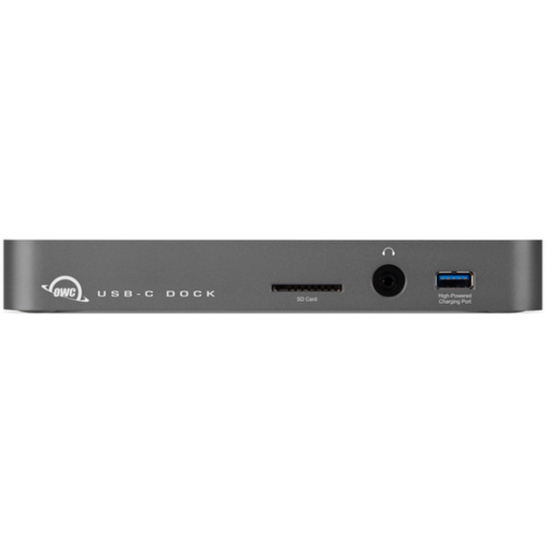 OWC OWCTCDOCK11PSG USB 3.0 (3.1 Gen 1) Type-C Серый док-станция для ноутбука