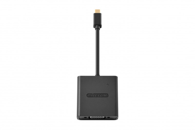 Sitecom CN-345 Mini DisplayPort VGA Черный кабельный разъем/переходник
