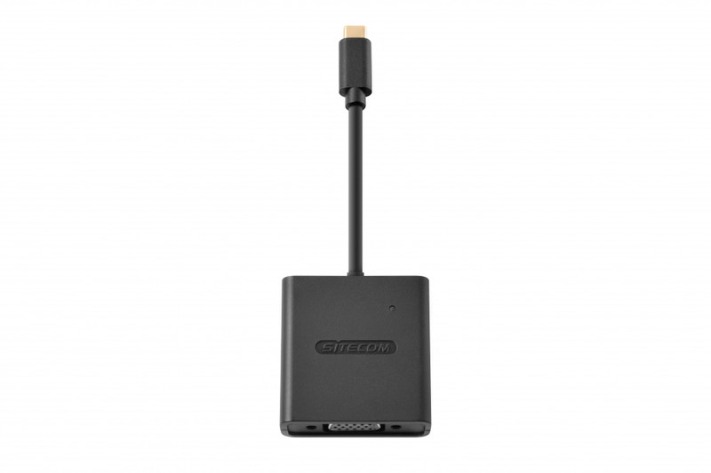 Sitecom CN-361 USB-C VGA Черный кабельный разъем/переходник