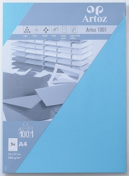 Artoz 10769614-393 A4 (210×297 mm) Бирюзовый бумага для печати
