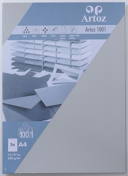 Artoz 10769614-216 A4 (210×297 mm) Grey inkjet paper