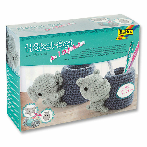 Folia 23949 Strickst Strick-, Näh- und Textil-Zubehör für Kinder