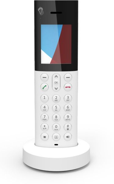 Swisscom HD-Phone Zermatt Беспроводная телефонная трубка 10линий LED Белый