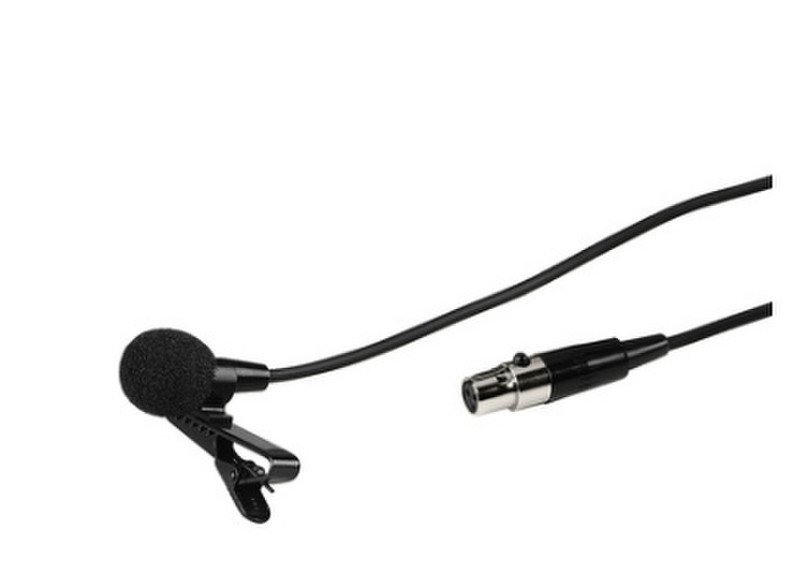 Monacor ECM-300L Interview microphone Wired Black microphone