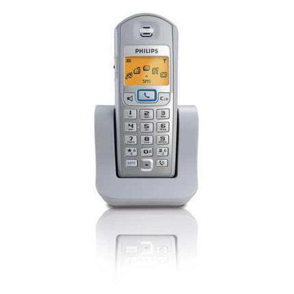 Philips DECT5150S DECT Идентификация абонента (Caller ID) Cеребряный телефон
