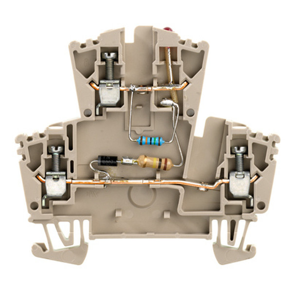 Weidmüller WDK 2.5 LD/RT 1D 2R 230 25шт electrical terminals