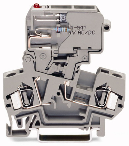 Wago 281-612/281-541 2P Grey electrical terminal block