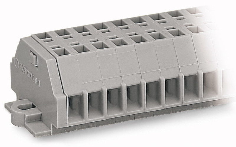 Wago 260-112 12P Grey electrical terminal block