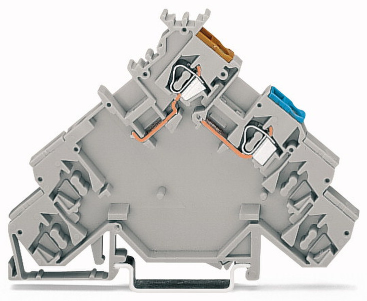 Wago 280-584 2P Grau Elektrischer Anschlussblock