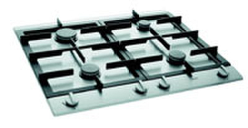 ATAG HG-6111A solo-gas heater (60 cm) built-in Gas hob Silver