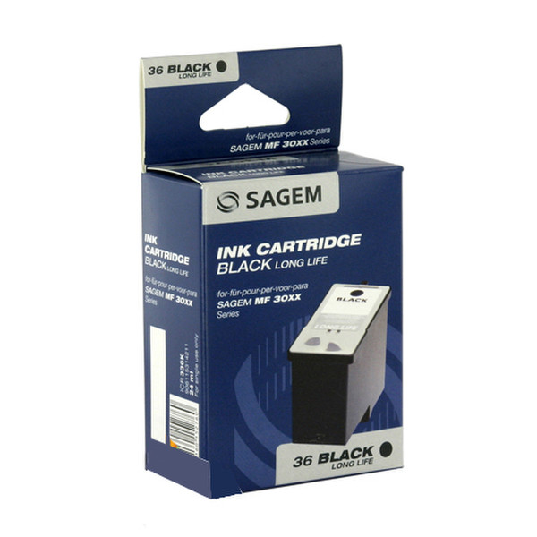 Sagem ICR336K Black ink cartridge
