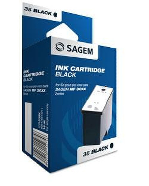 Sagem ICR 335K Black ink cartridge
