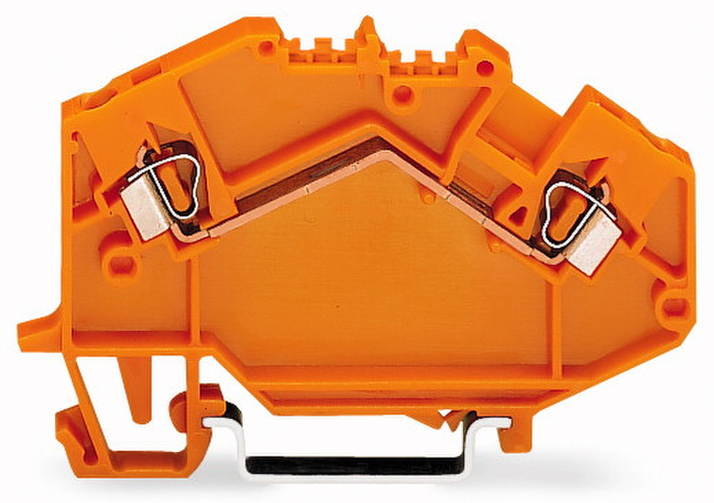 Wago 780-602 2P Orange Elektrischer Anschlussblock