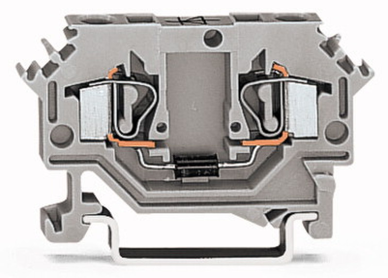 Wago 281-603/281-400 2P Grau Elektrischer Anschlussblock