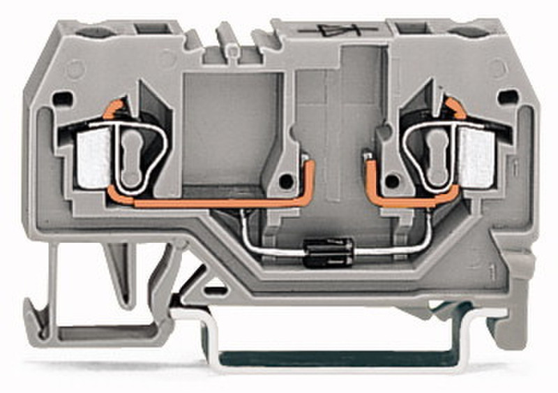 Wago 280-915/281-410 2P Grey electrical terminal block