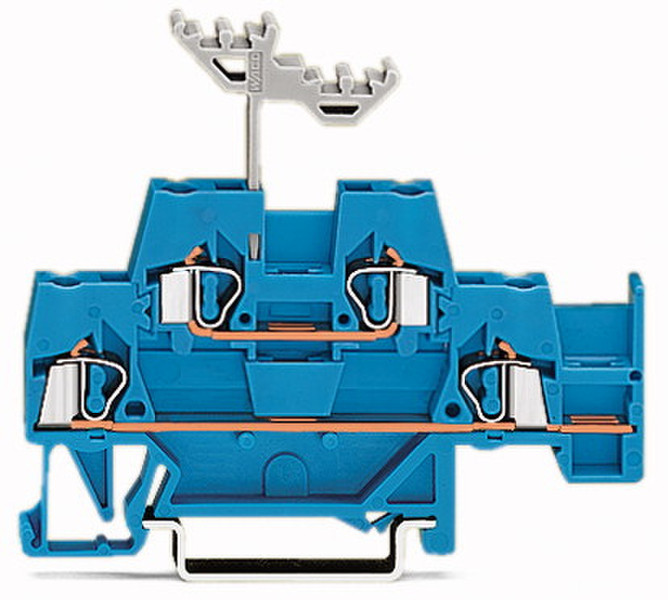 Wago 280-530 4P Blau Elektrischer Anschlussblock