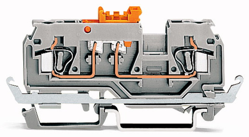 Wago 280-871 2P Grau Elektrischer Anschlussblock