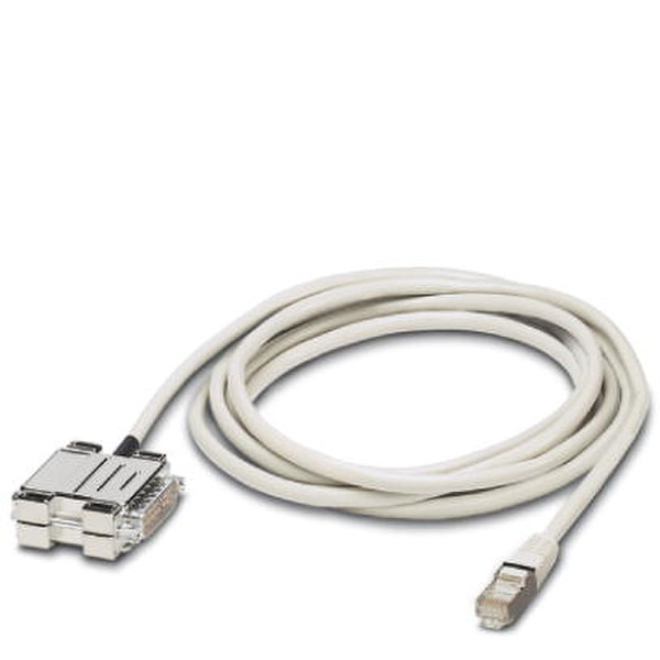 Phoenix 2981606 2.5м Белый сетевой кабель