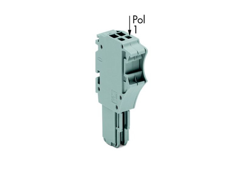 Wago 2020-102 2P Grau Elektrischer Anschlussblock