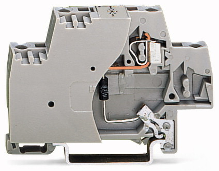 Wago 280-502/281-590 2P Grey electrical terminal block