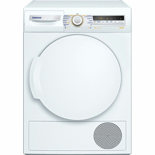 Constructa CWK3W200 freestanding Front-load 8kg A++ White tumble dryer