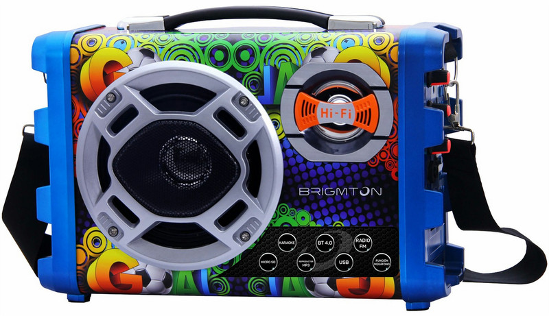 Brigmton BBOX-1 Портативный Разноцветный радиоприемник