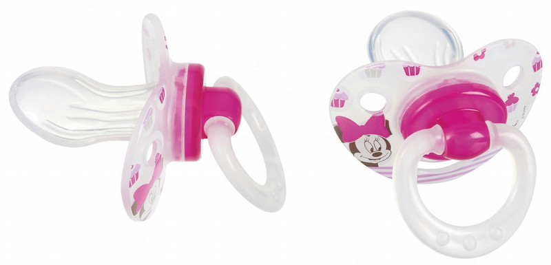 Tigex 80602340 Classic baby pacifier Orthodontic Latex Pink,White baby pacifier