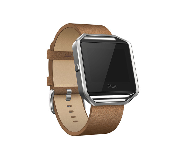 Fitbit FB159LBCML Band Brown Leather