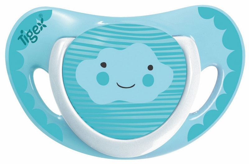 Tigex 80602235 Classic baby pacifier Silicone Blue,White baby pacifier