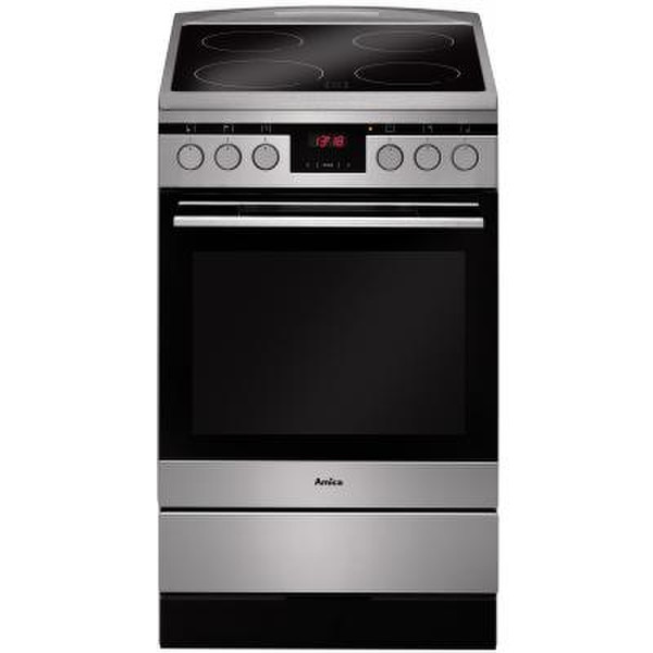 Amica 514IES3.319TsDpHbJQ(XxL) Freestanding A Stainless steel