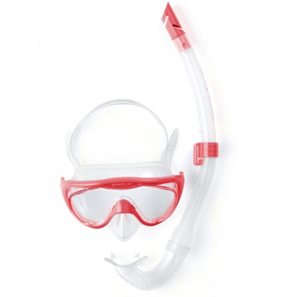 Speedo Glide Junior Red,Transparent Child swimming set