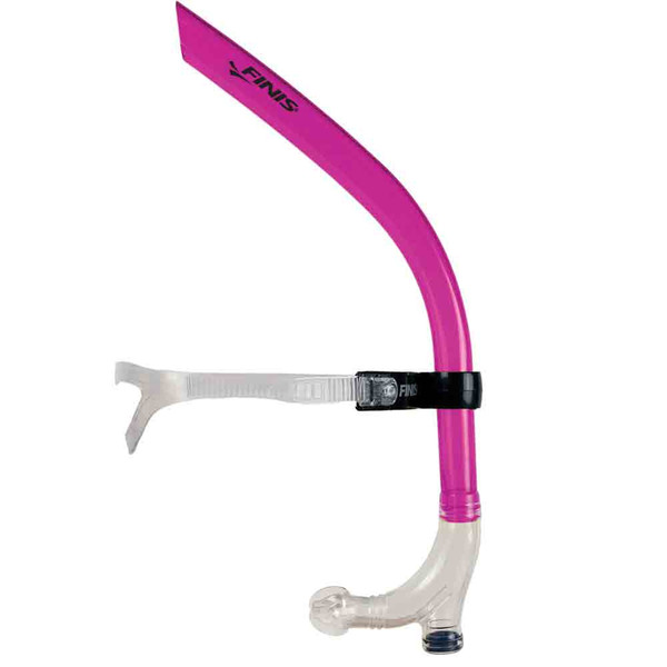 Finis Swimmer's Snorkel J-shaped Adult Pink Dry snorkel