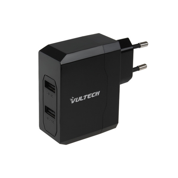Vultech CC-034N Для помещений Черный зарядное для мобильных устройств