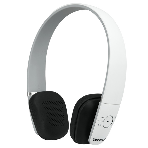 Vultech HD-04WBT Binaural Kopfband Weiß Mobiles Headset
