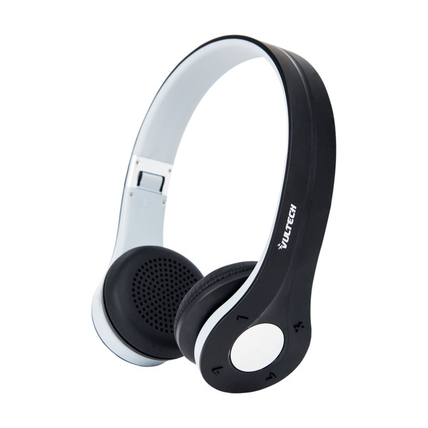 Vultech HD-05NBT Head-band Binaural Wired/Wireless Black,White mobile headset