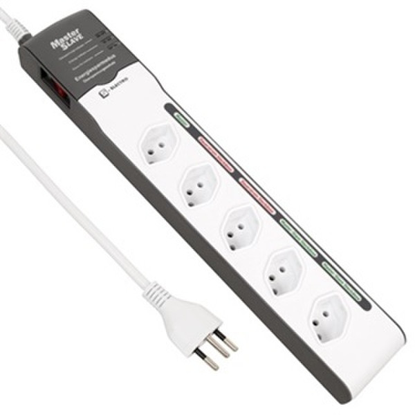 M. Schönenberger 83.1500 5AC outlet(s) 1.5m Black,White surge protector