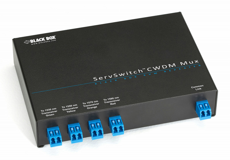Black Box ACXCWDM4 устройство уплотнения с волновым разделением (WDM)