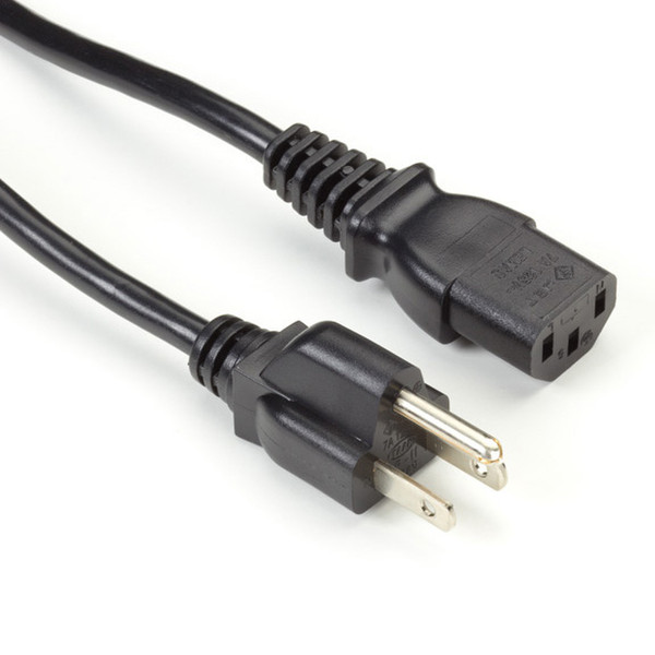 Black Box EPXR05-R2 2m JIS 8303 C13 coupler Black power cable