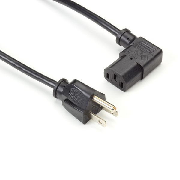 Black Box EPXR13 1.8м NEMA 5-15P C13 coupler Черный кабель питания