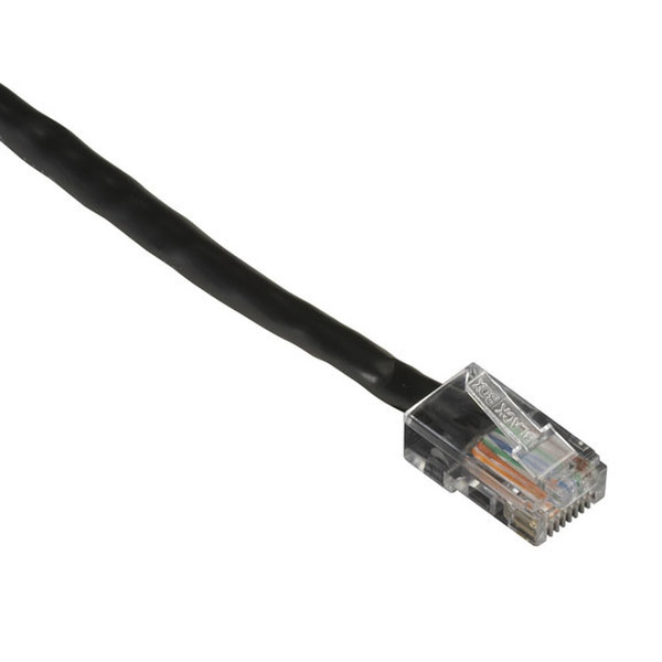Black Box CAT5E 1.5м Cat5e U/UTP (UTP) Черный сетевой кабель