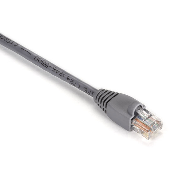 Black Box CAT5e 1.5-m 1.5m Cat5e U/UTP (UTP) Grey networking cable
