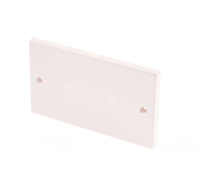 SMJ PPBPDBL White switch plate/outlet cover