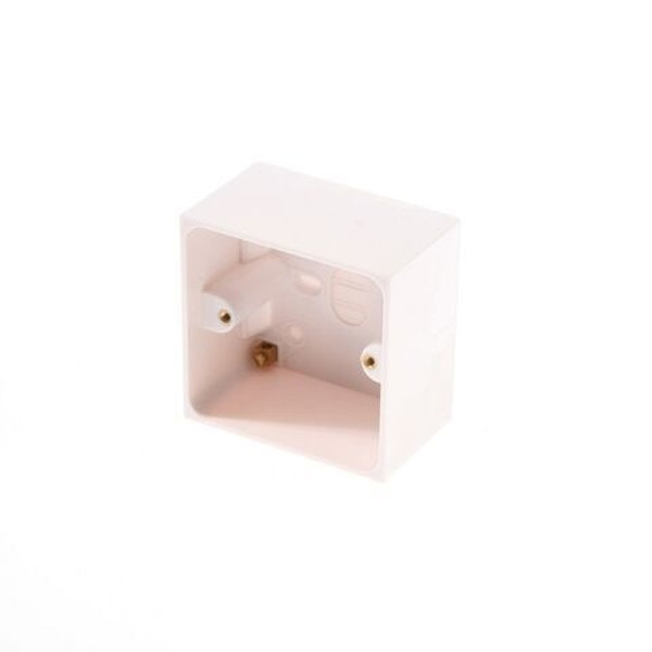SMJ PPPT44SG Белый розеточная коробка