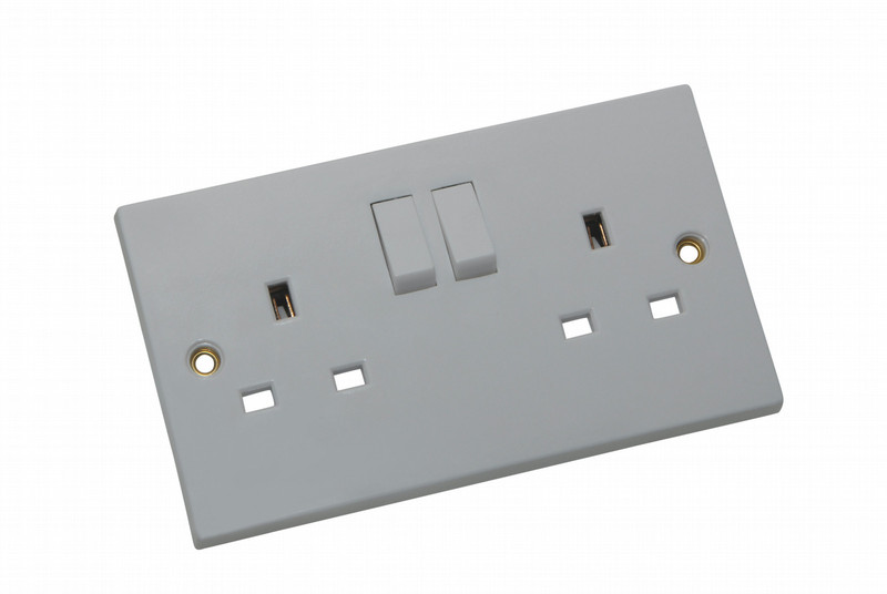 SMJ PPSK2GDP White switch plate/outlet cover
