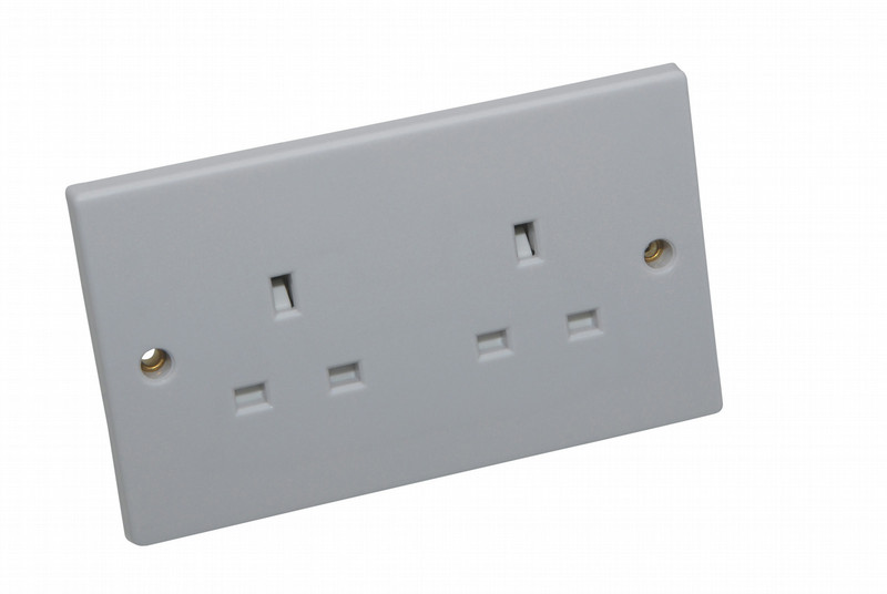 SMJ PPSK2GUS White switch plate/outlet cover