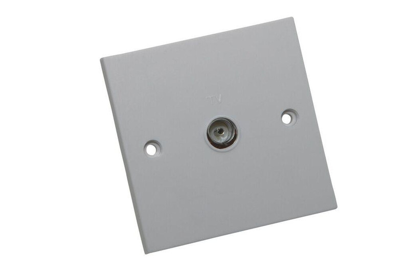 SMJ PPSKCOSG Coaxial White socket-outlet