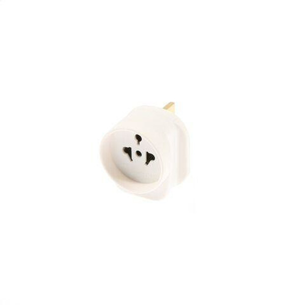 SMJ TADTTC-DX Type C (Europlug) Type G (UK) White power plug adapter